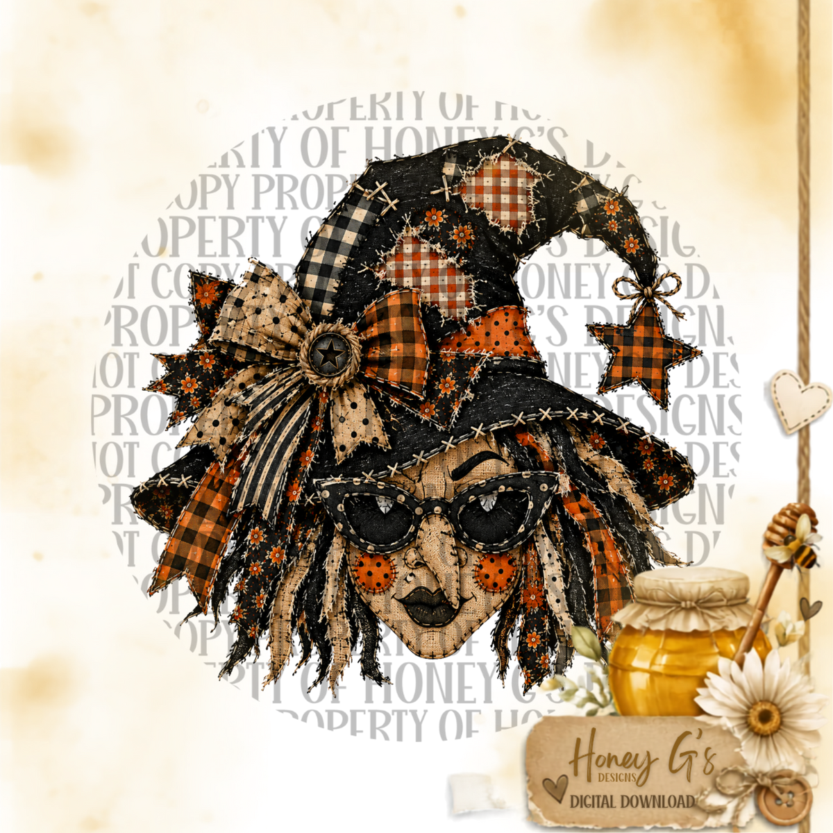 Miss Winnie Faye | Fall PNG Digital Download