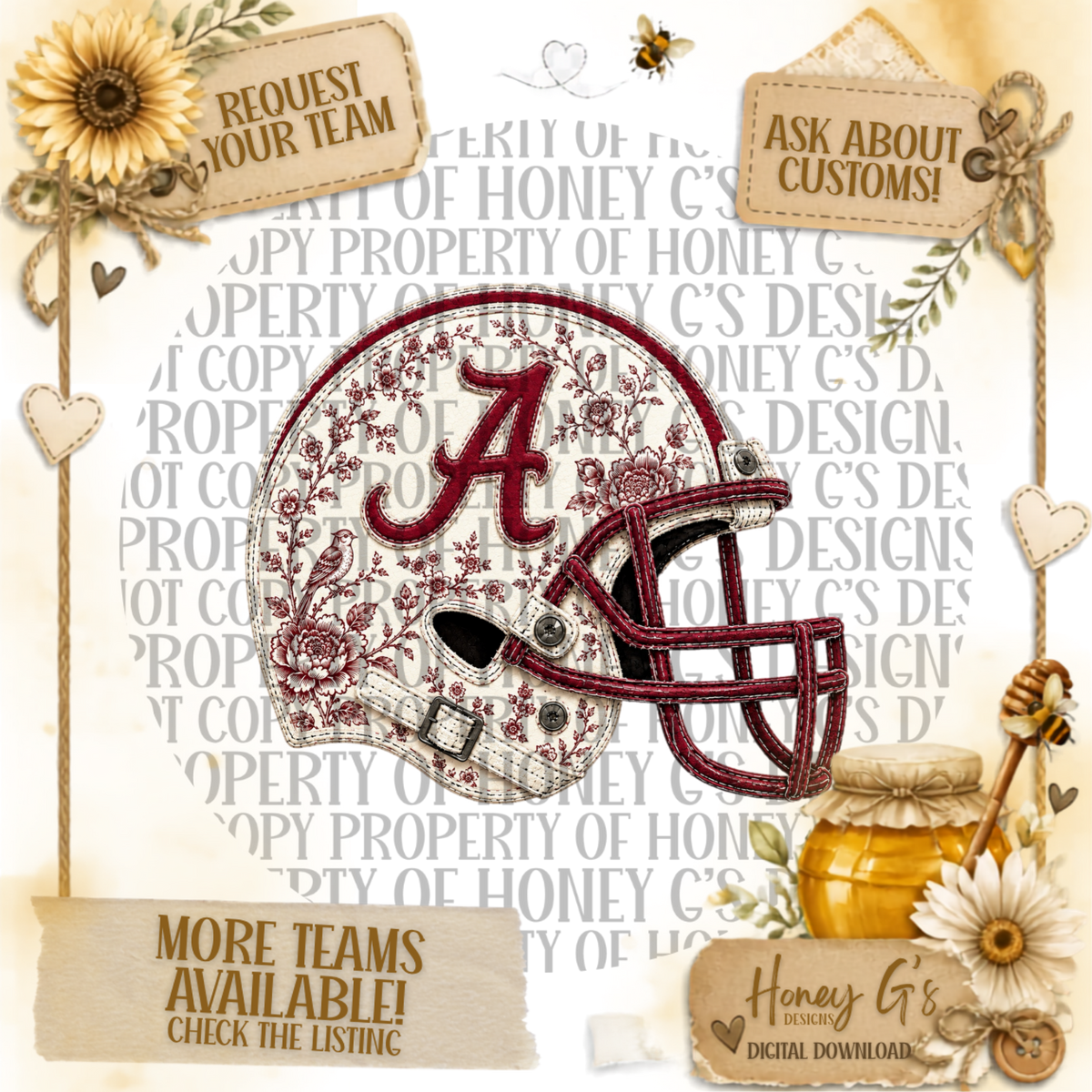 Heirloom Huddle | Game Day PNG Digital Download