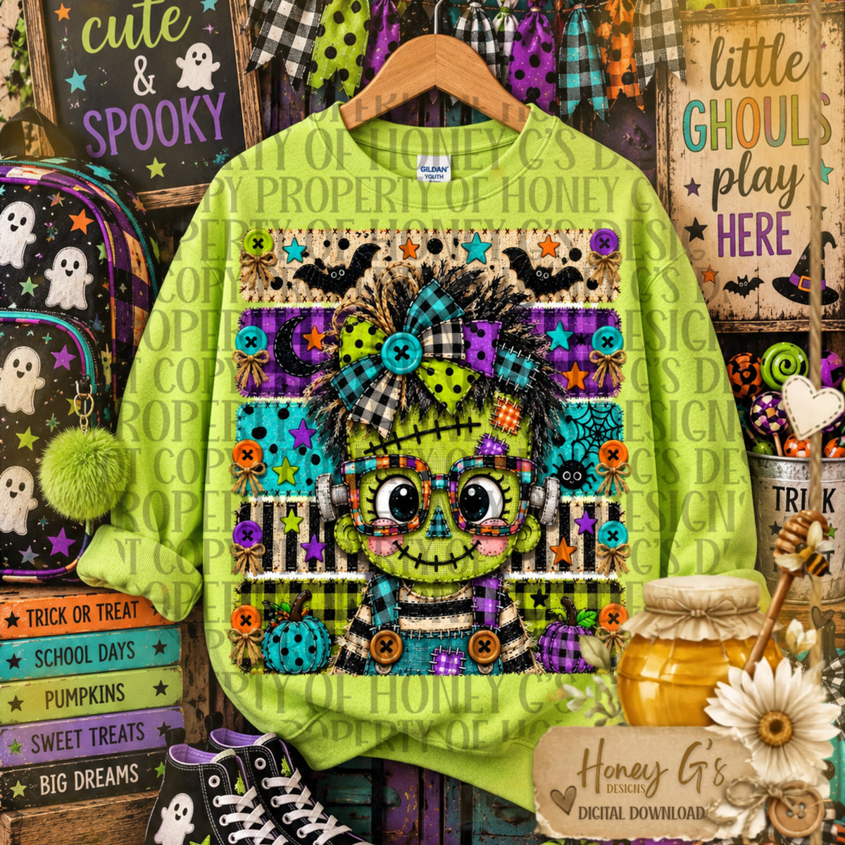 Franki Jo | The Boo Bunch | Fall PNG Digital Download