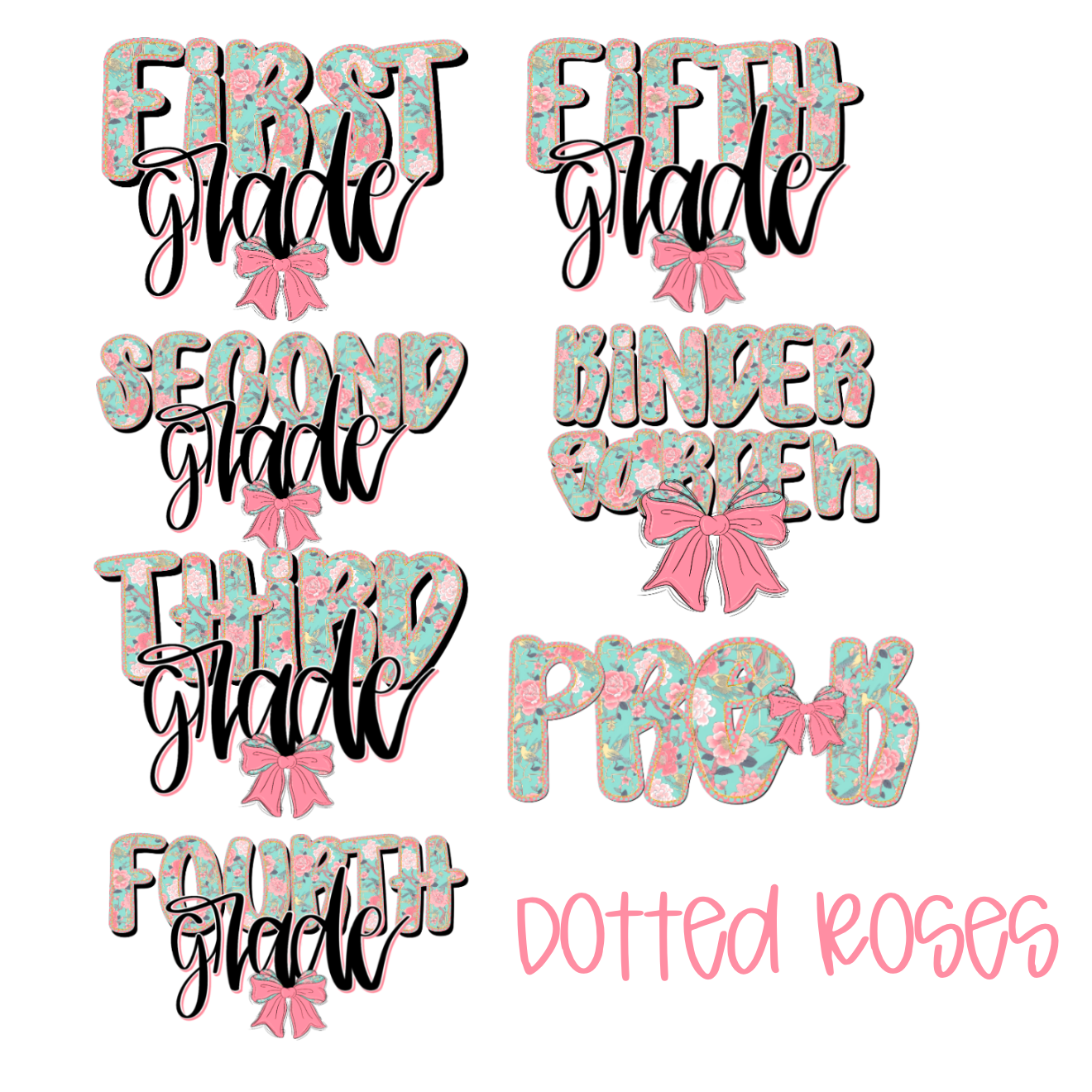 Dotted Roses