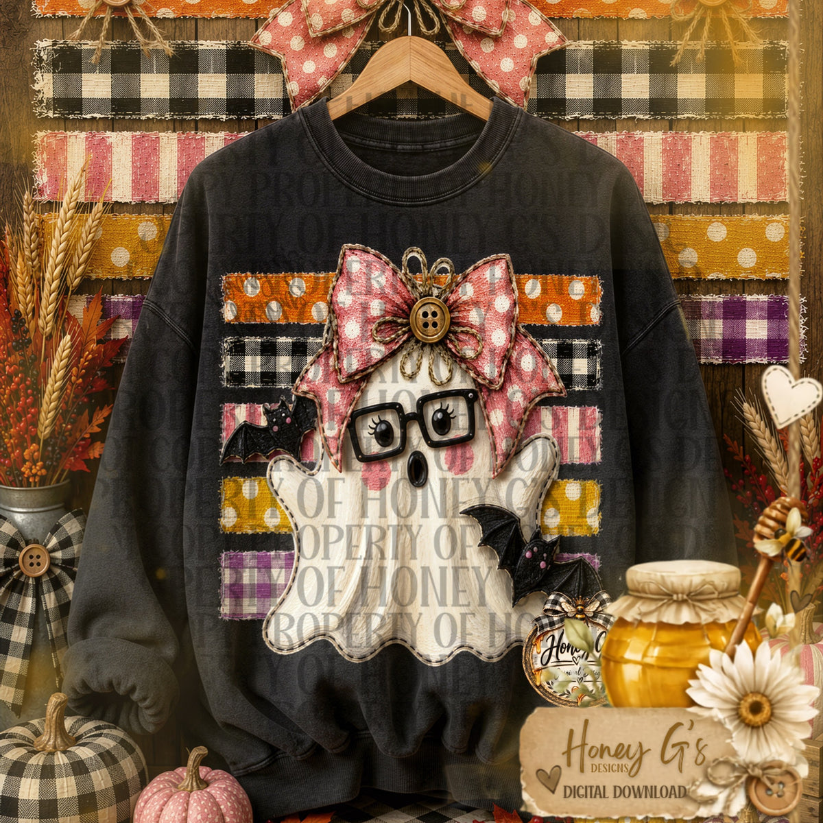 Gertie Boo | Fall PNG Digital Download