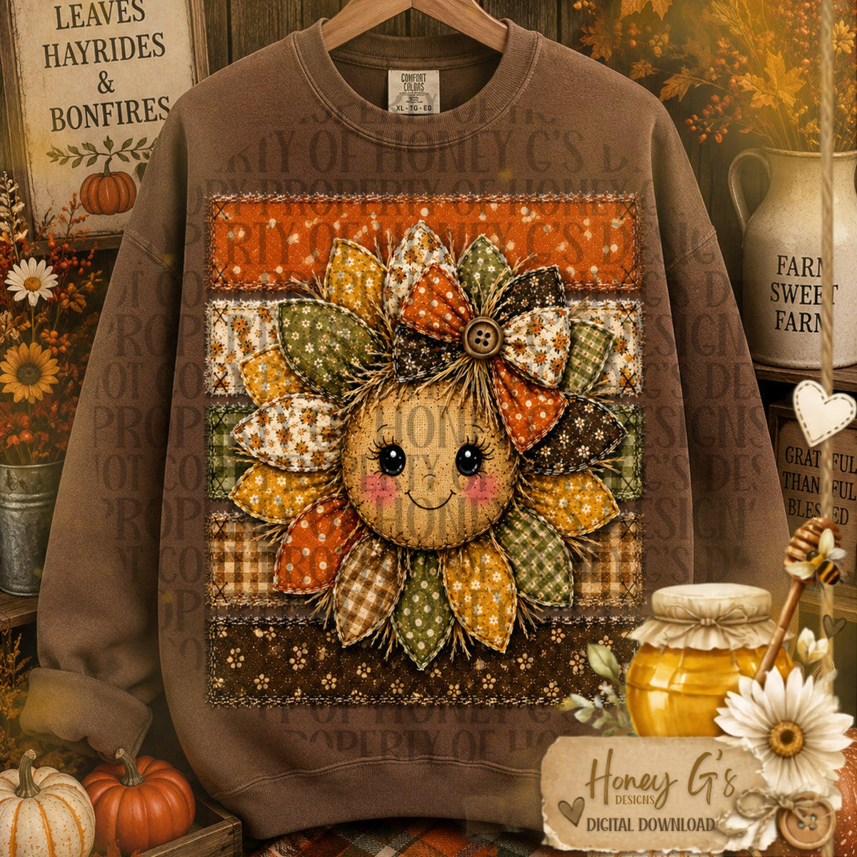 Sunny Rae | Fall PNG Digital Download