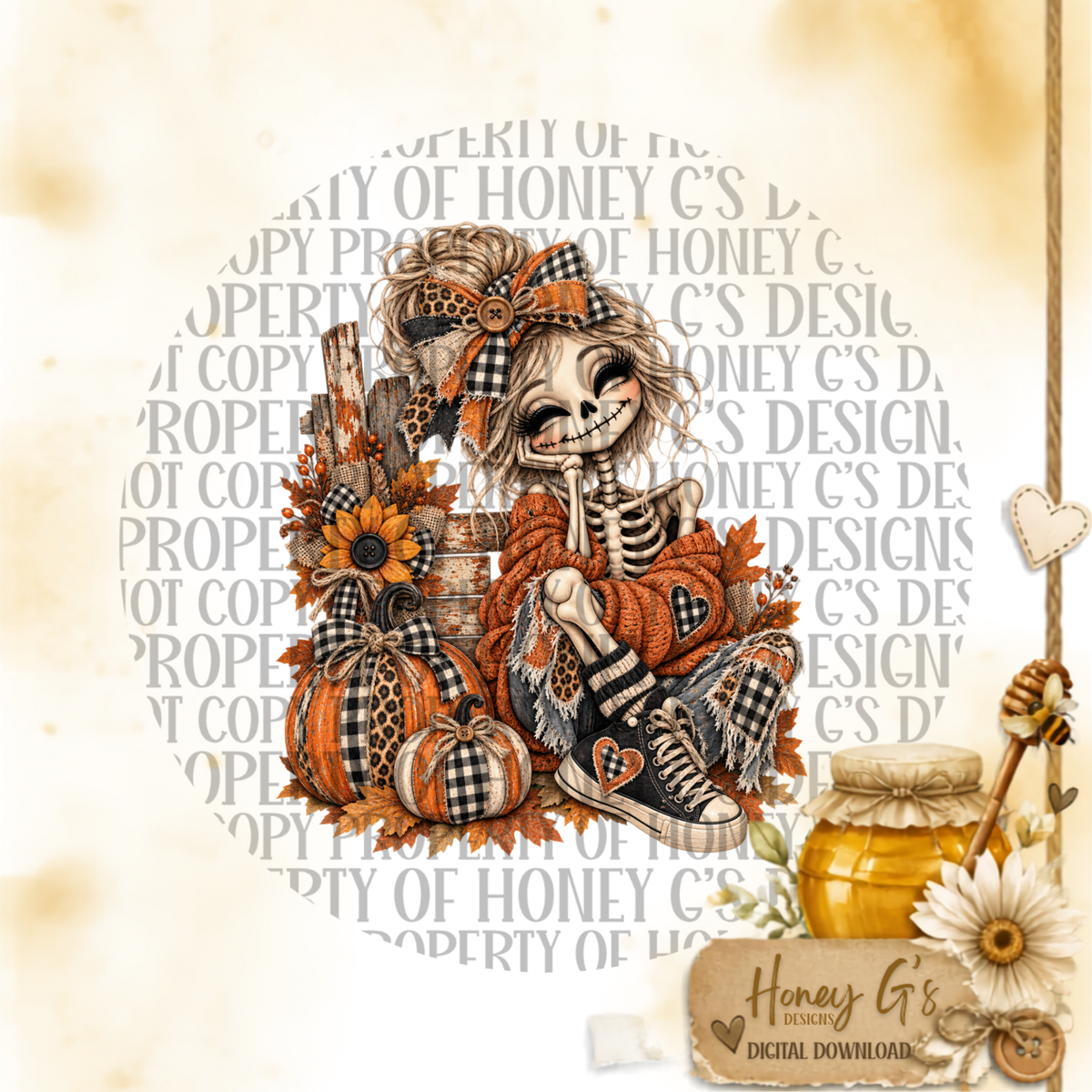 Harlow | Fall PNG Digital Download