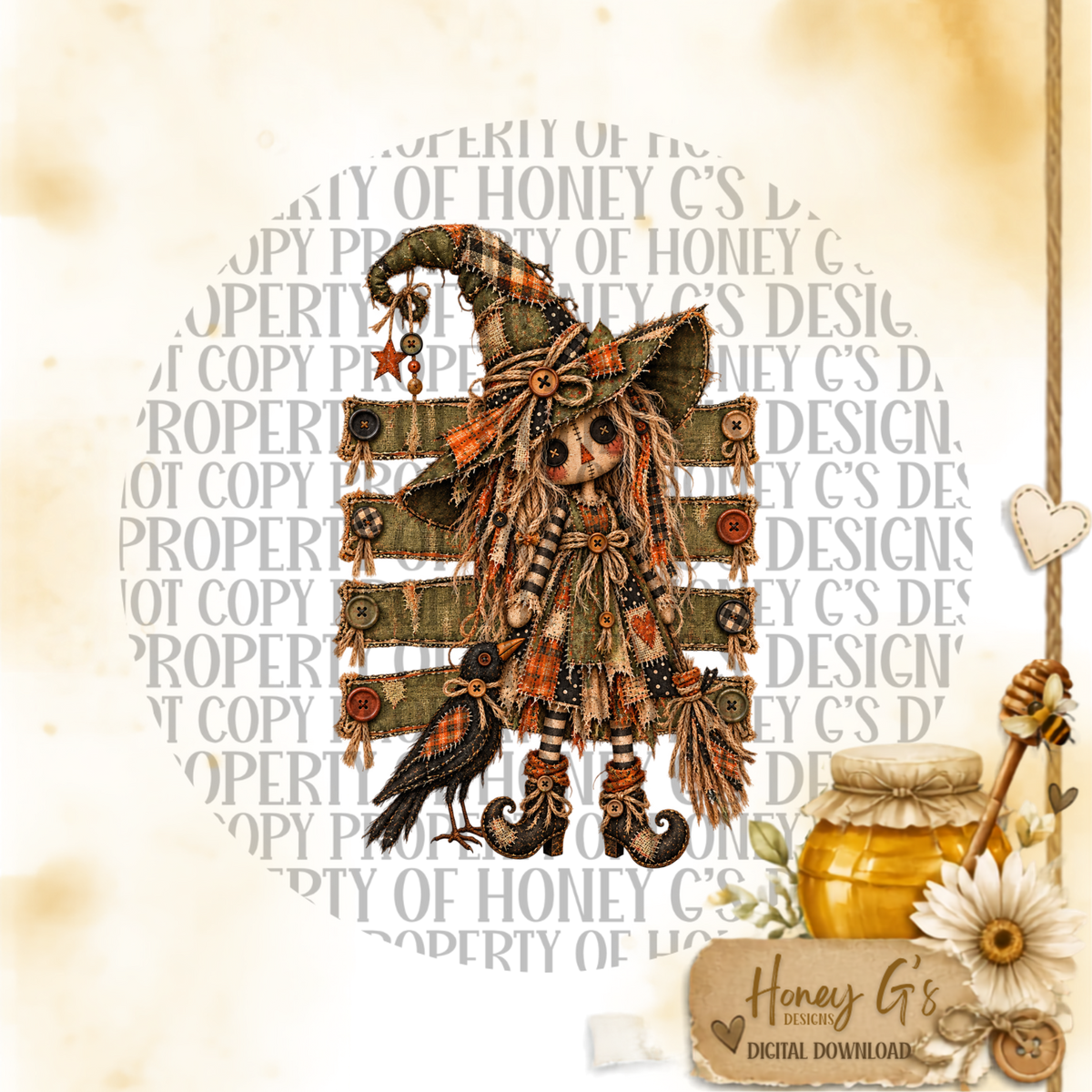 Rags | Fall PNG Digital Download