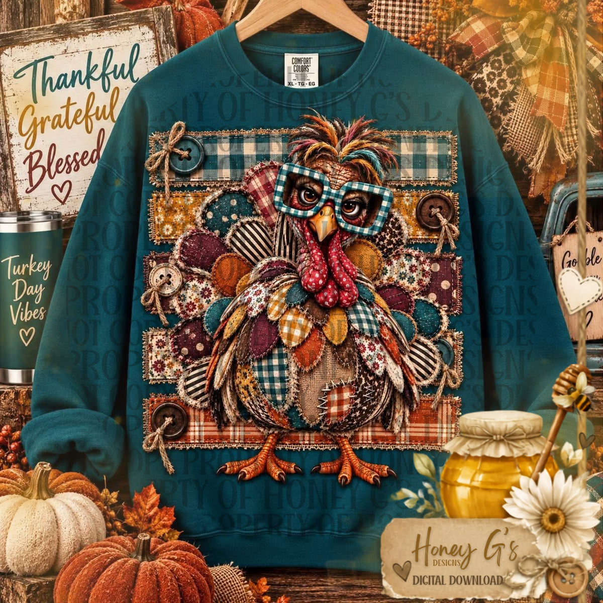 Thankful-ish | Fall PNG Digital Download
