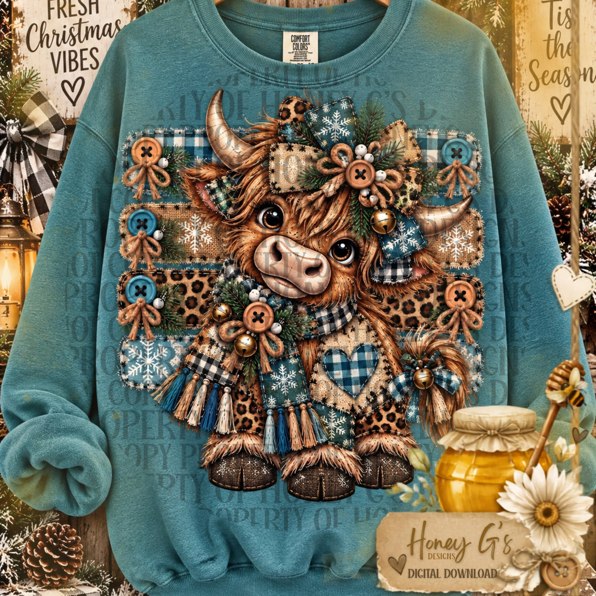 Merry Beth | Holly Jolly Homestead | Christmas PNG Digital Download