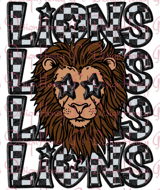 Checkered Lions