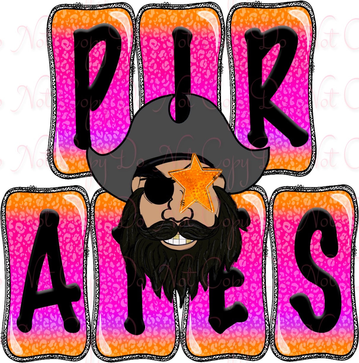 Rainbow Mascot Pirates