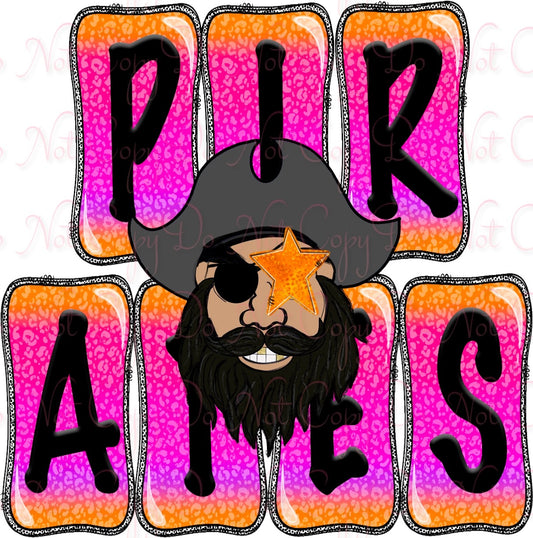 Rainbow Mascot Pirates