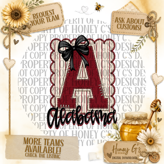 Sugar N Stitches | Game Day PNG Digital Download