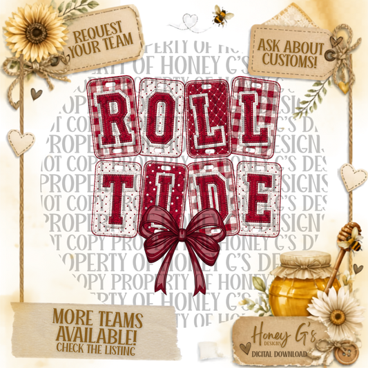Tailgate Tags | Game Day PNG Digital Download