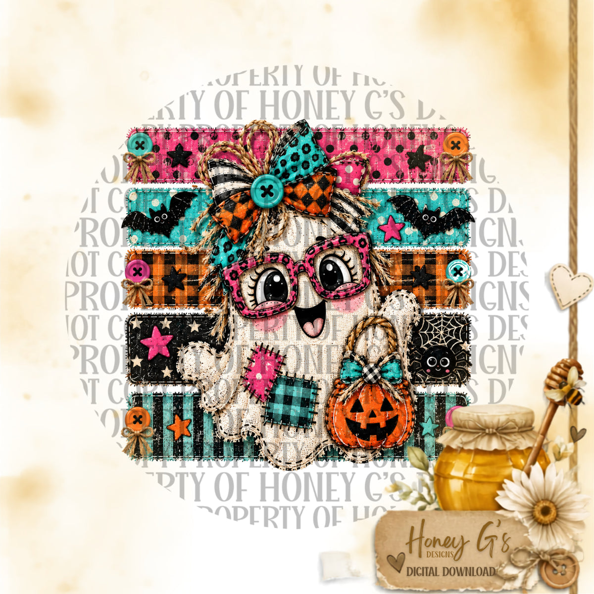 Boo Belle | The Boo Bunch | Fall PNG Digital Download
