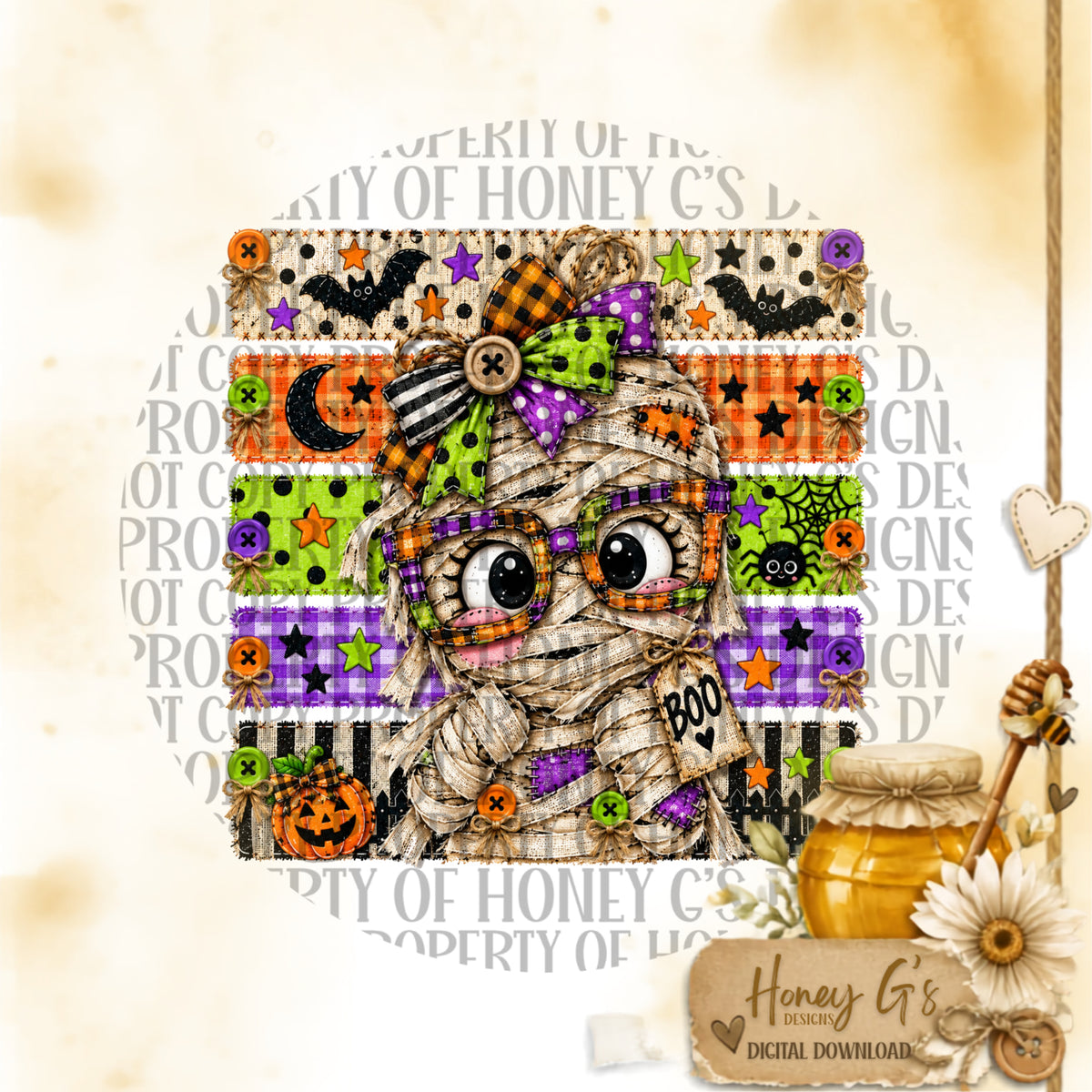 Mummy Mags | The Boo Bunch | Fall PNG Digital Download