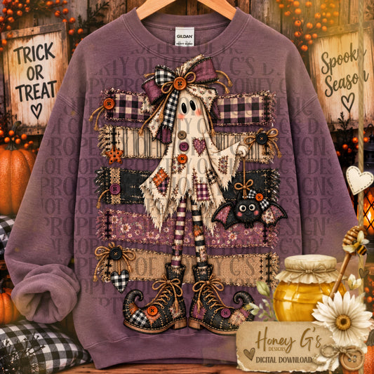 Ghost | The Stitch Fits | Fall PNG Digital Download