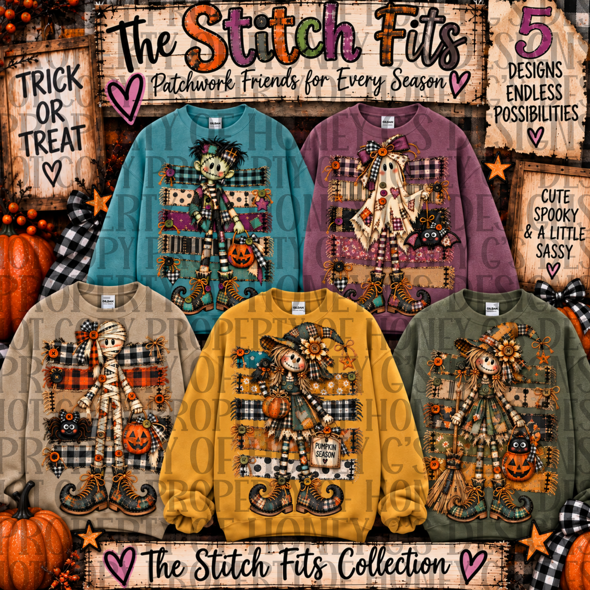 BUNDLE | The Stitch Fits | Fall PNG Digital Download