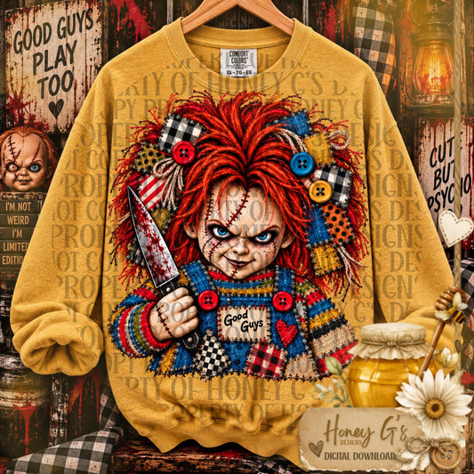 Chucky | The Twisted Cast | Fall PNG Digital Download